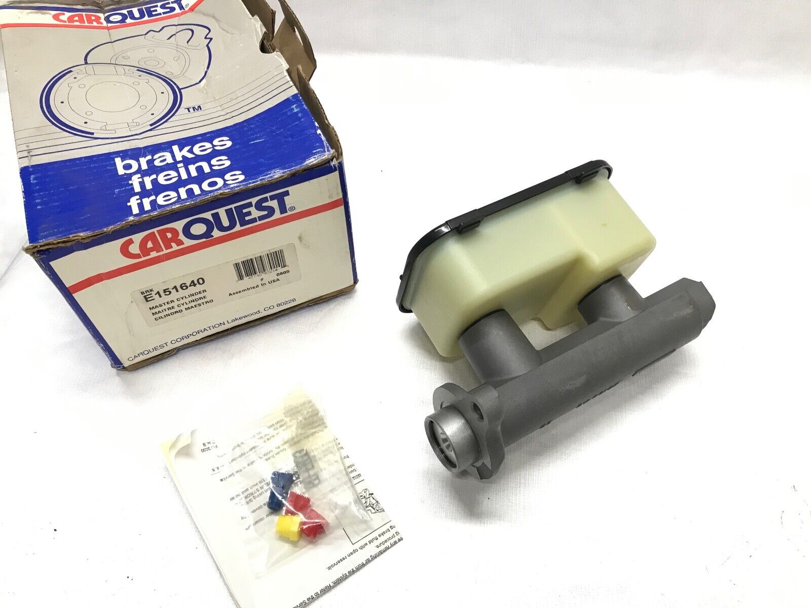 Brake Master Cylinder - E151640 / Cardone 10-2757 Fast Free Shipping - HotCarParts