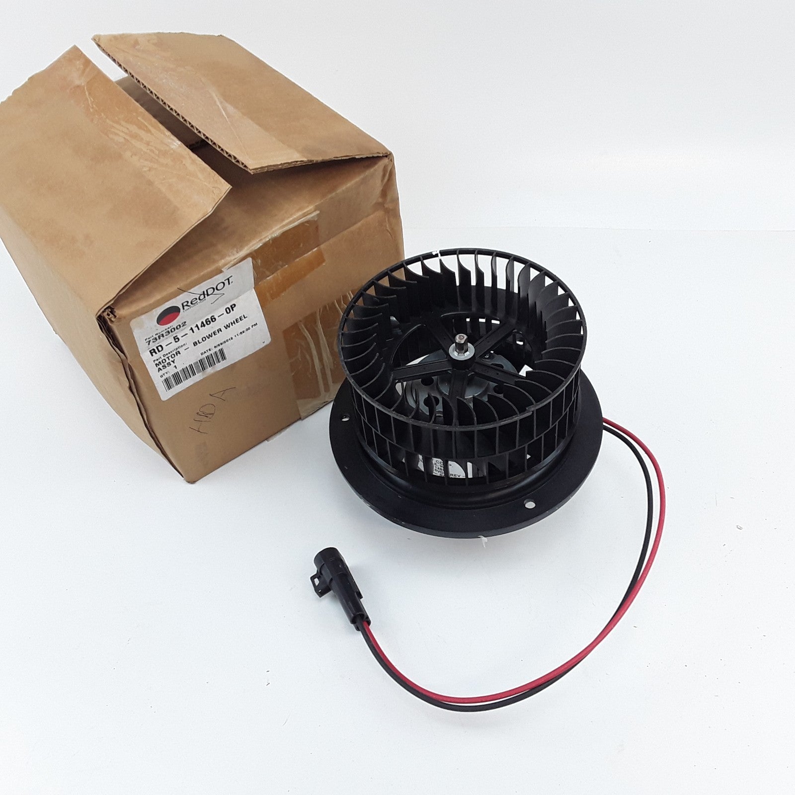Single Flanged Blower Motor Fits Sterling Truck Freightliner Volvo 1989-2005