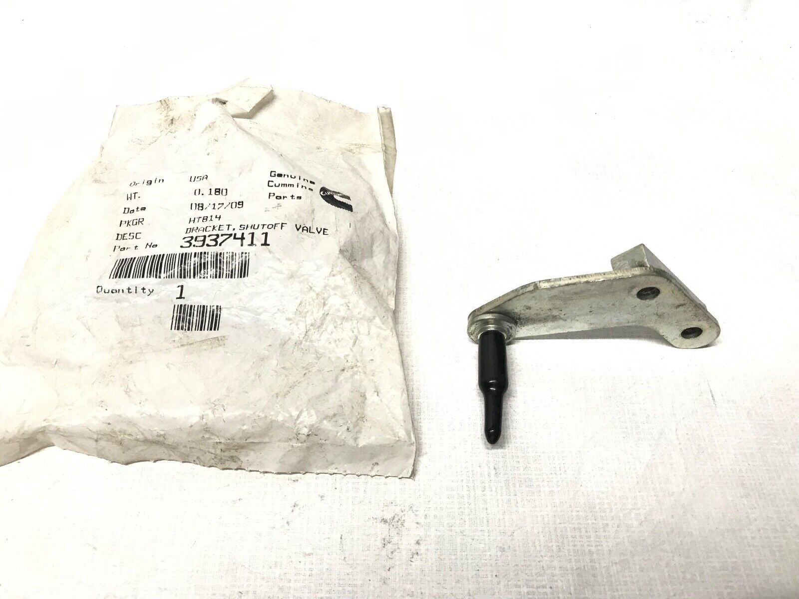 Cummins BRACKET,SHUTOFF VALVE 3937411 - HotCarParts