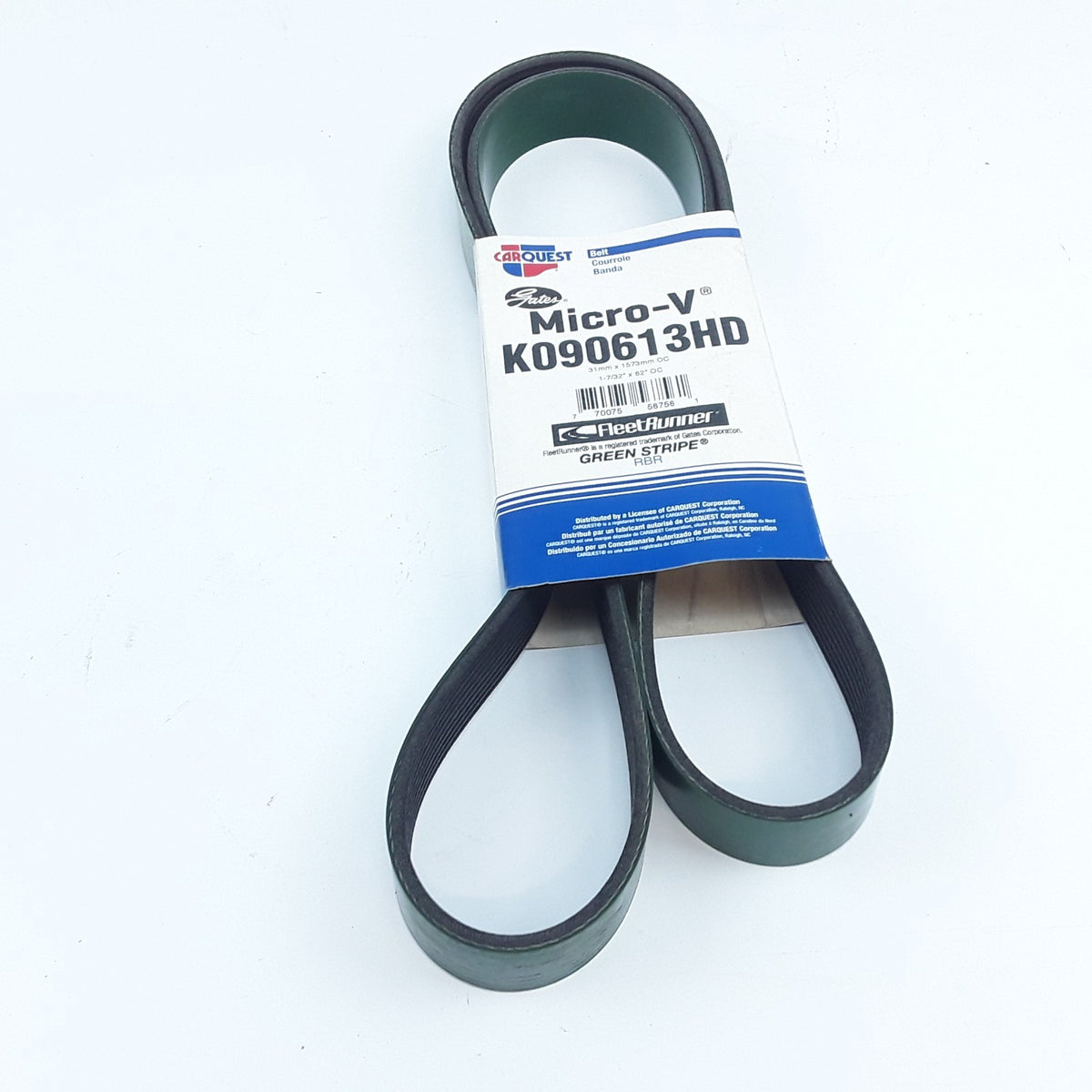 FleetRunner V-Belt Fits Caterpillar, 320C, Caterpillar 6-Cyl. 389 Diesel, W.P