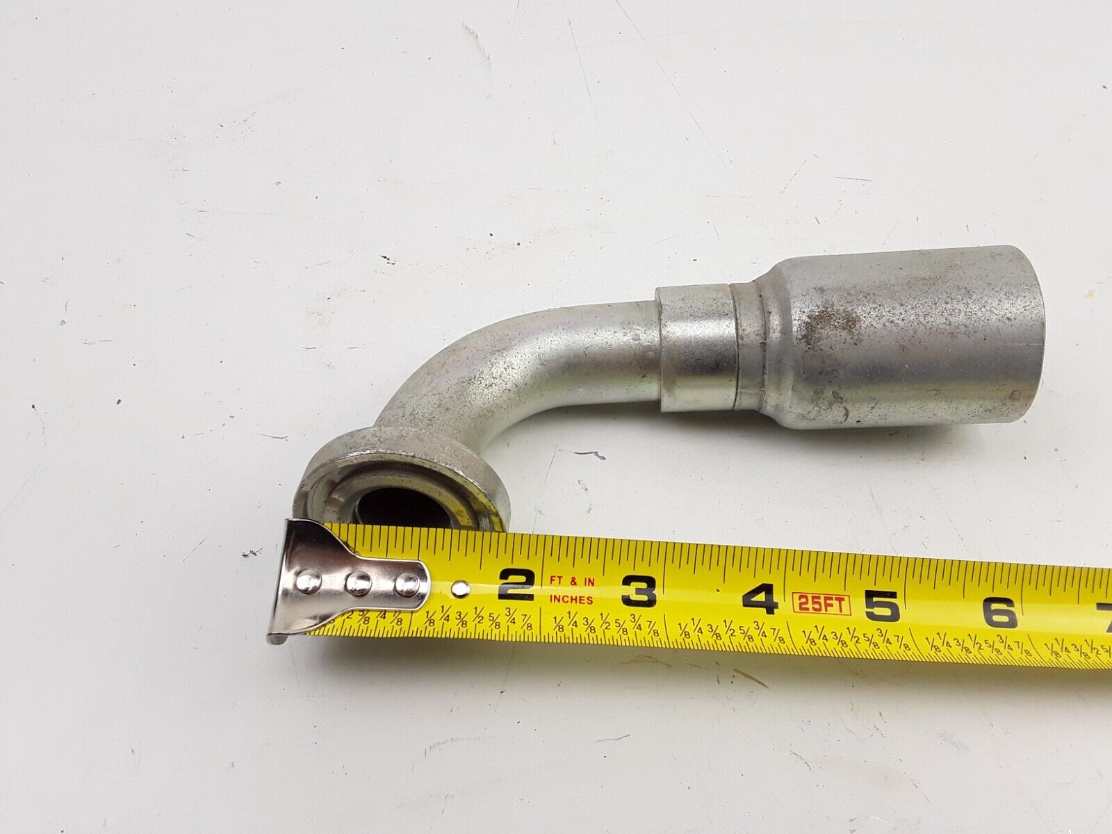EATON Weatherhead Coll-O-Crimp 16U-G76 90 Degree Split Flange Tube Elbow Fitting - HotCarParts