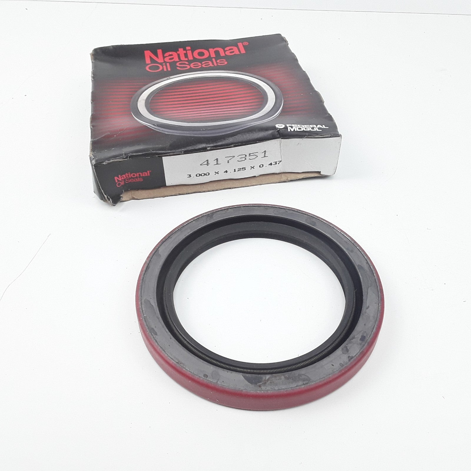National Oil Seals 417351 Multi-Purpose Seal Heavy Duty 3.000 x 4.125 x 0.437