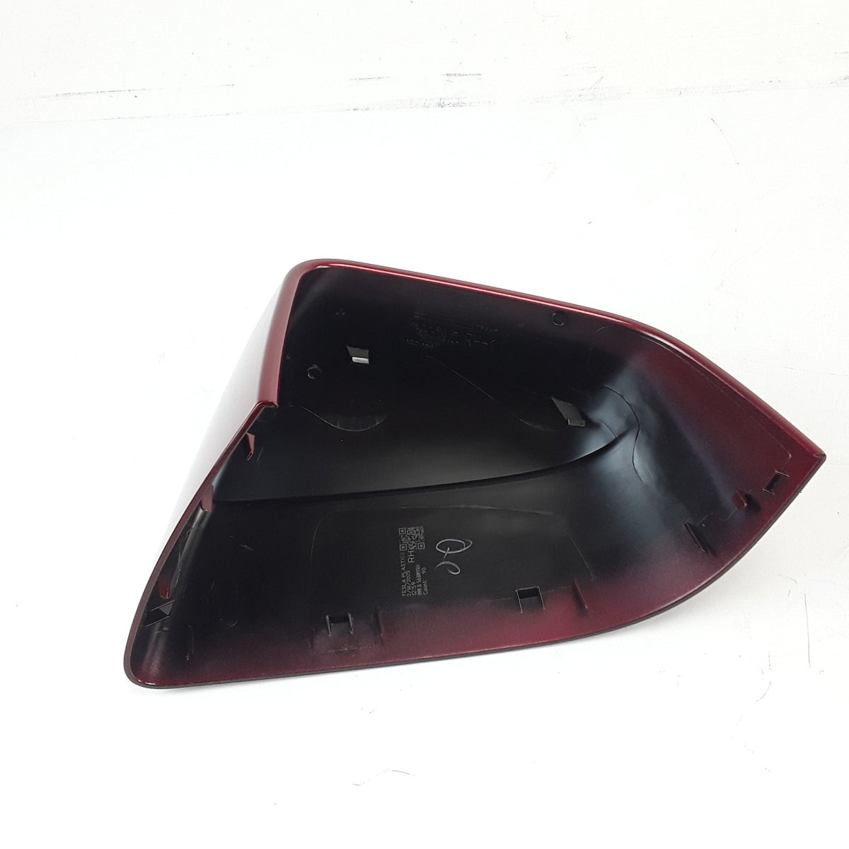 1963539-38-B Right Exterior Mirror Skull Cap Ultra Red For Tesla Model Y 2025-26