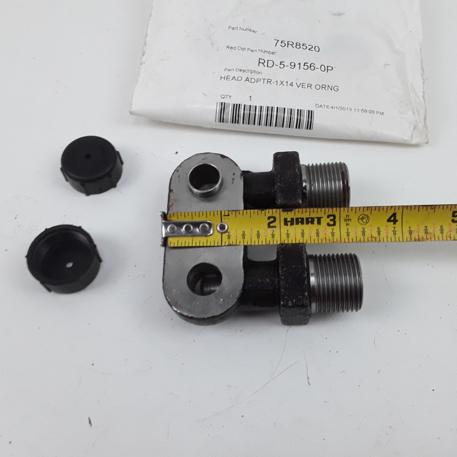 Red Dot 75R8520 Compressor Rear Port Adapter Head Type E Heavy Duty Performance