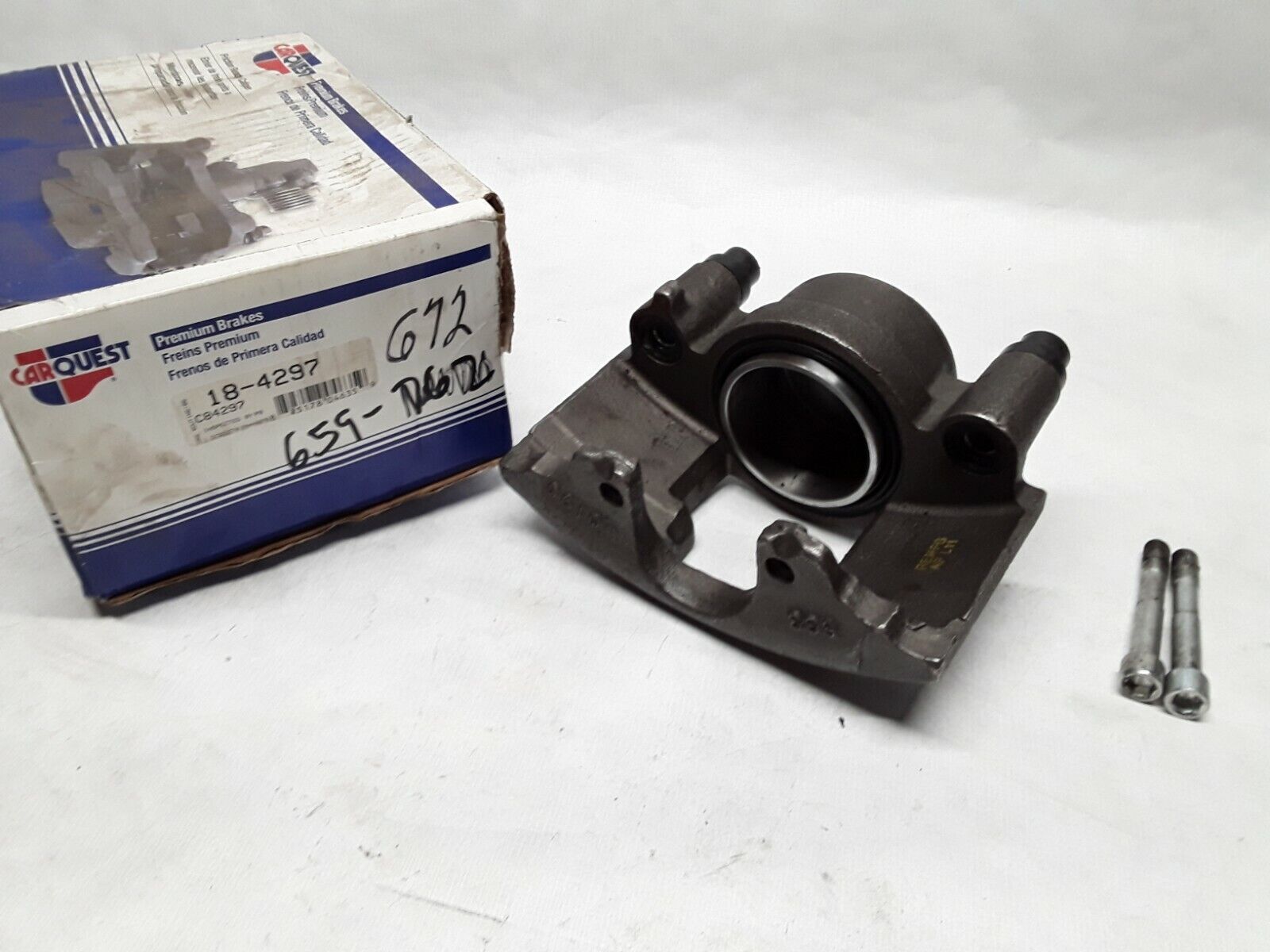 Disc Brake Caliper-Coated Caliper Front Right CARQUEST 18-4297C Reman FAST SHIPP - HotCarParts