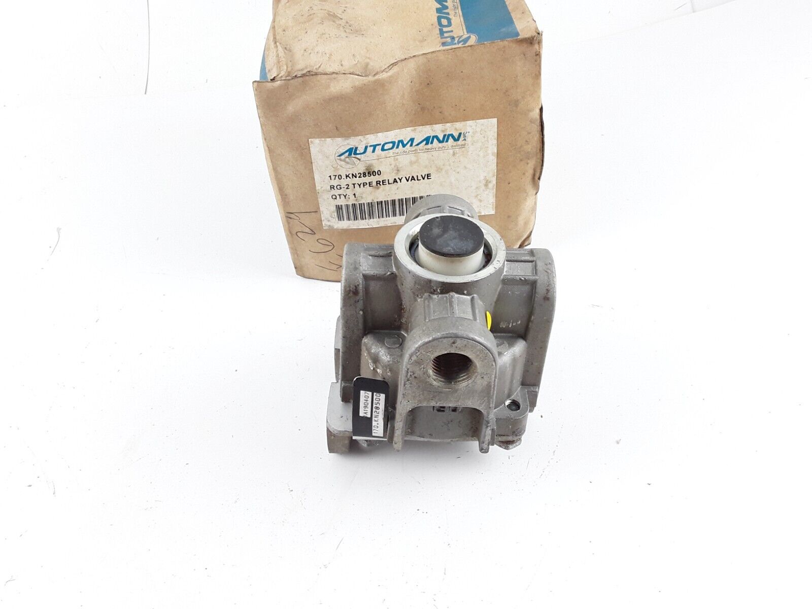 NEW Automann KN28500 RG2 Air Brake Relay Valve Cross p/n 034056 S-6085 N30108BC - HotCarParts