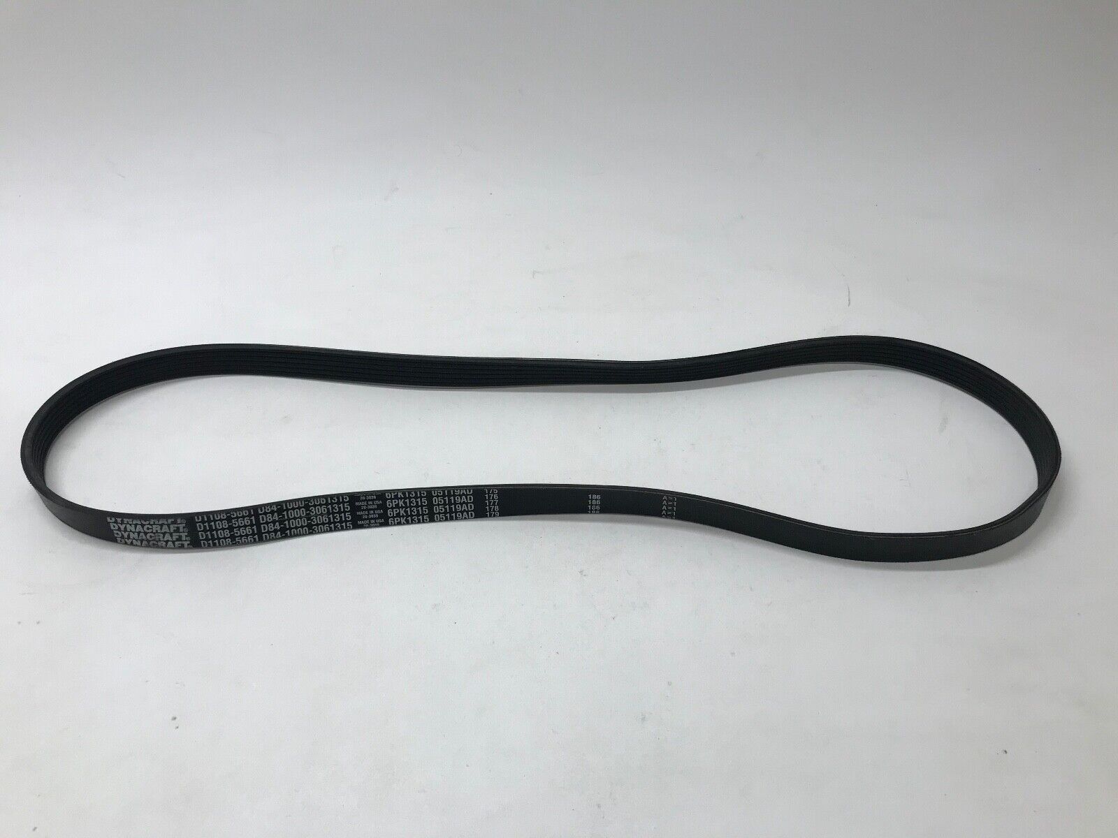 Serpentine Belt D84-1000-3061315 / 3061315 Dayco 5060520 4060522 518K6MK... - HotCarParts