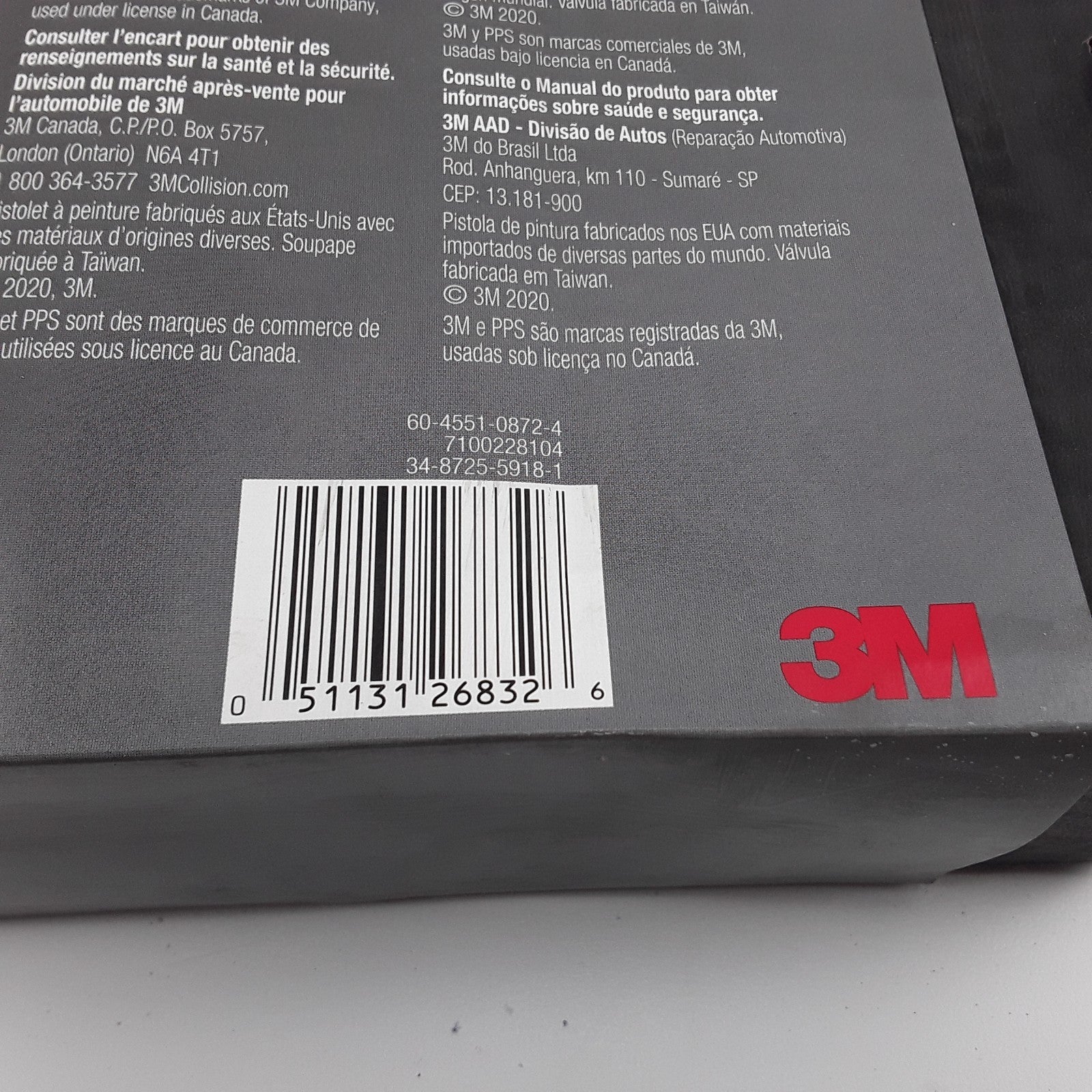 3M 26832 Performance Paint Spray Gun and Air Control Valve - New