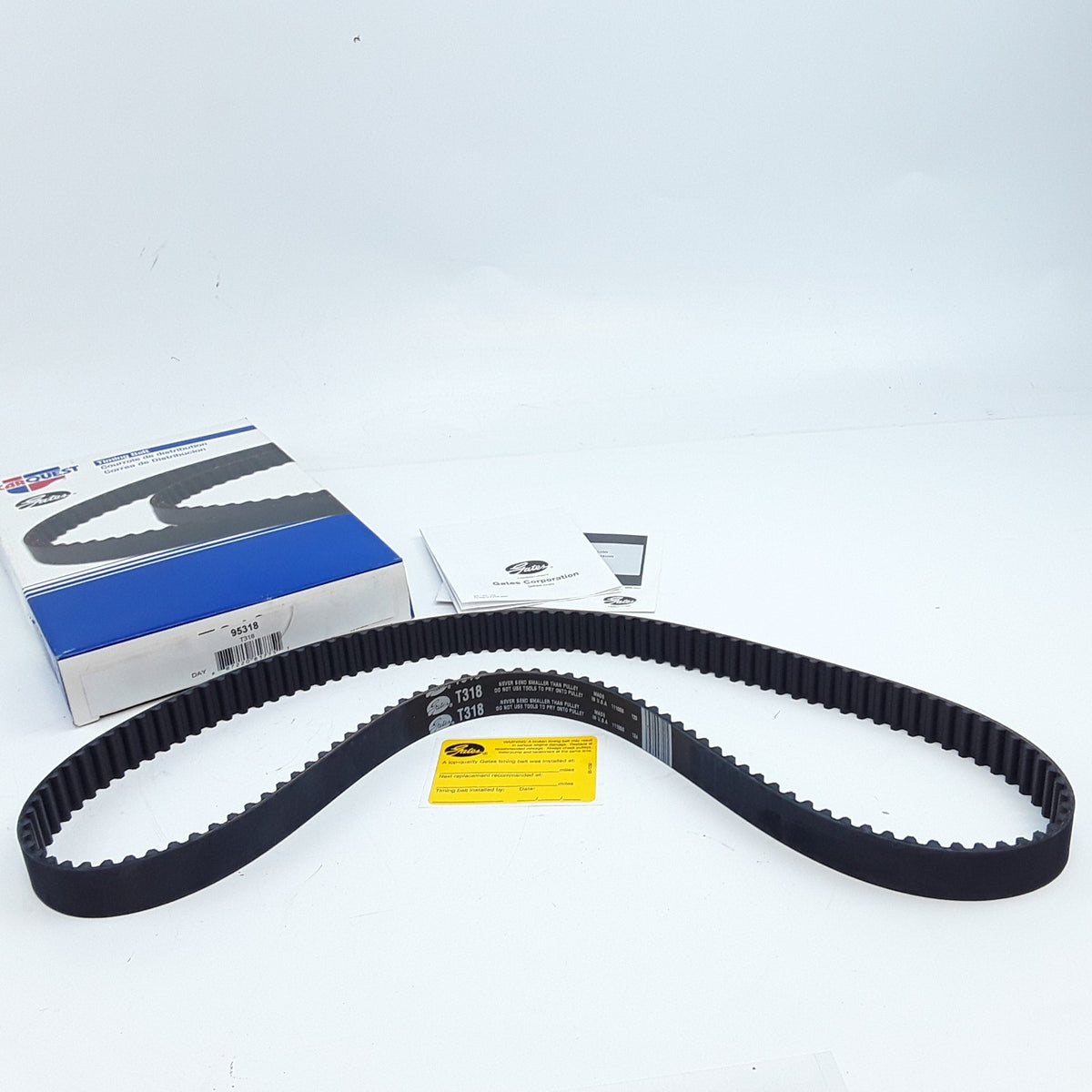 Gates T318 Automotive Timing Belt Fits Kia Rio 2001 2002 2003 2004 2005 1.6L-L4