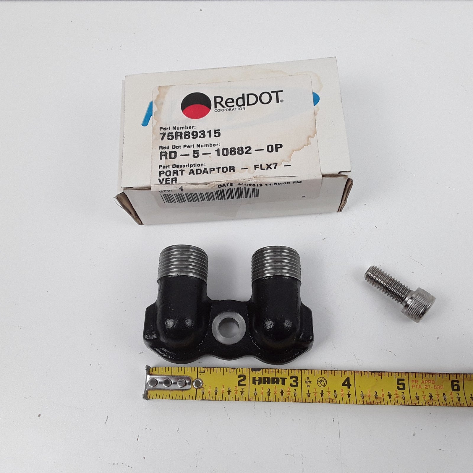Red Dot 75R89315 Tube-O Discharge and Suction A/C Compressor Fitting Manifold