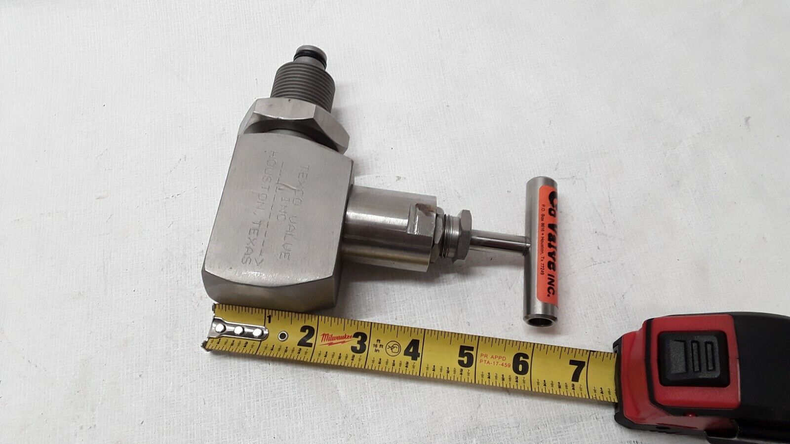 Texco Valve Inc 20K 20,000 PSI Pressure Control Needle Valve IWNV-20R L31014 USA - HotCarParts