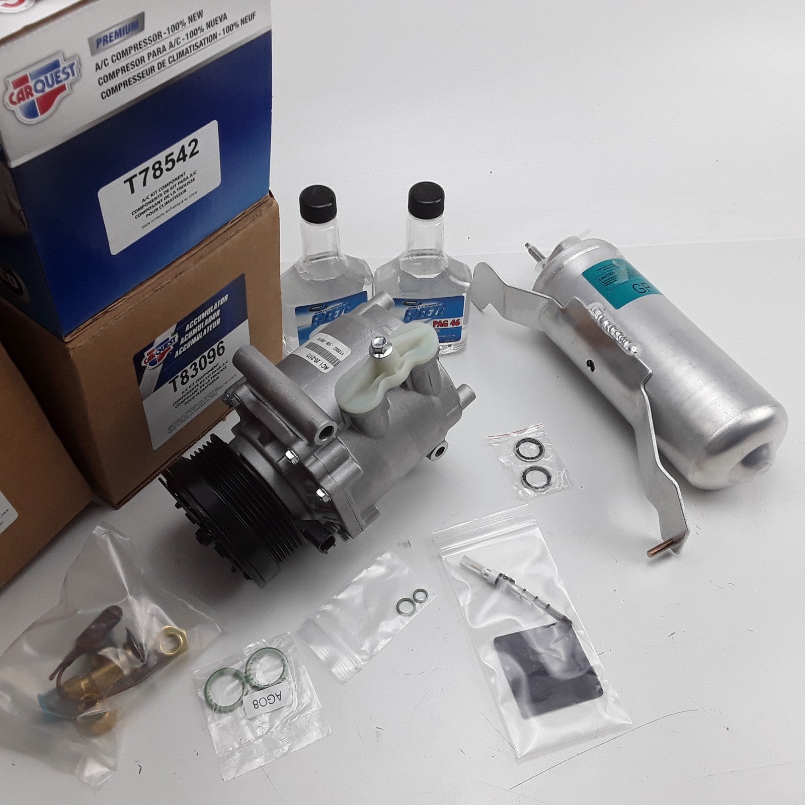 A/C Compressor Kit Fits Ford Explorer Sport Trac Mercury Mountaineer (2003-2005)