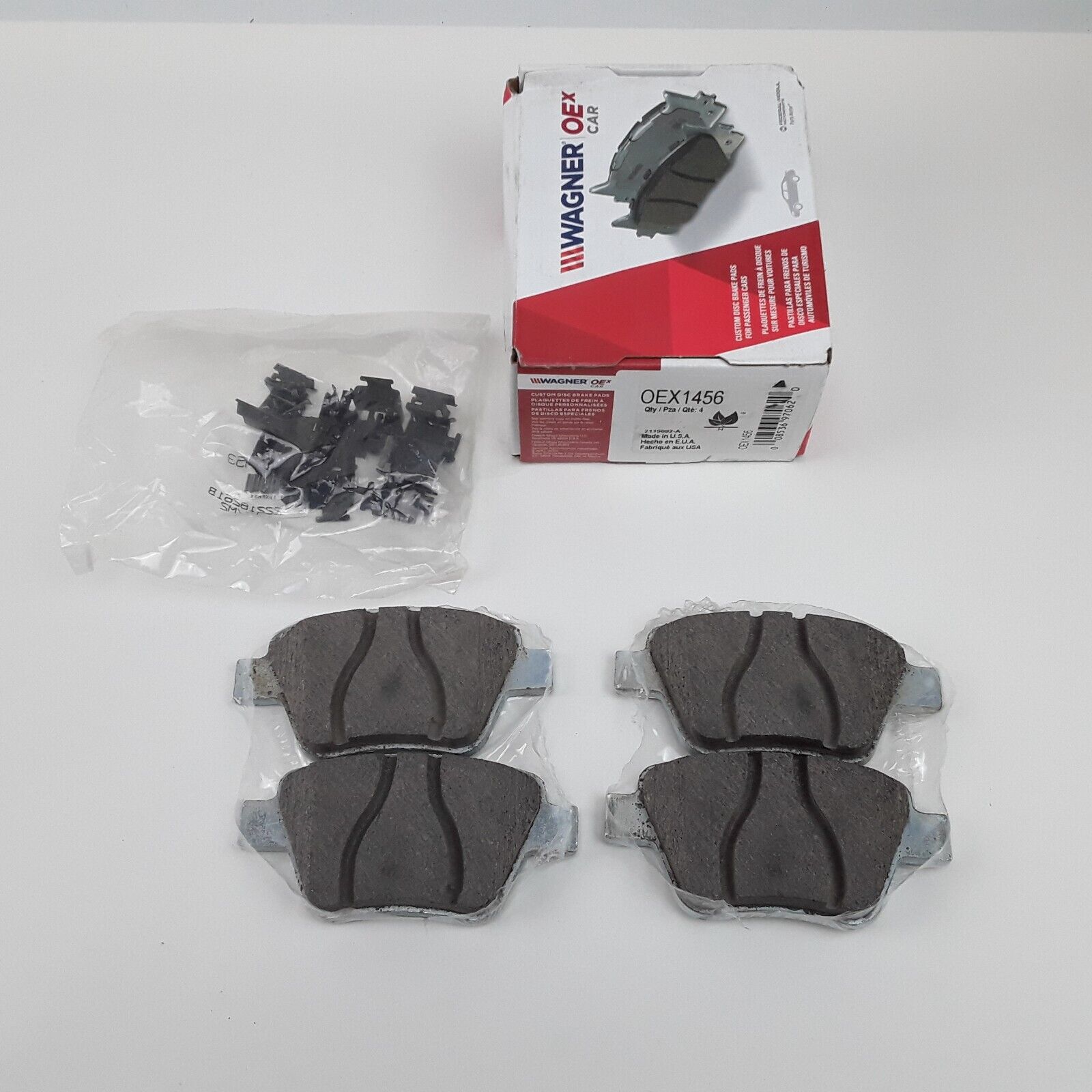 Wagner OEX1456 OEX Car Ceramic Brake Pad Black For Audi Volkswagen 2010-2017