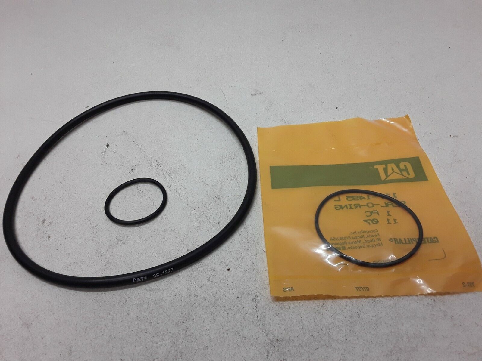 NEW GENUINE CAT / CATERPILLAR KIT 117-1495 + CAT 3S-1223 SEAL 0 RING O-RING - HotCarParts