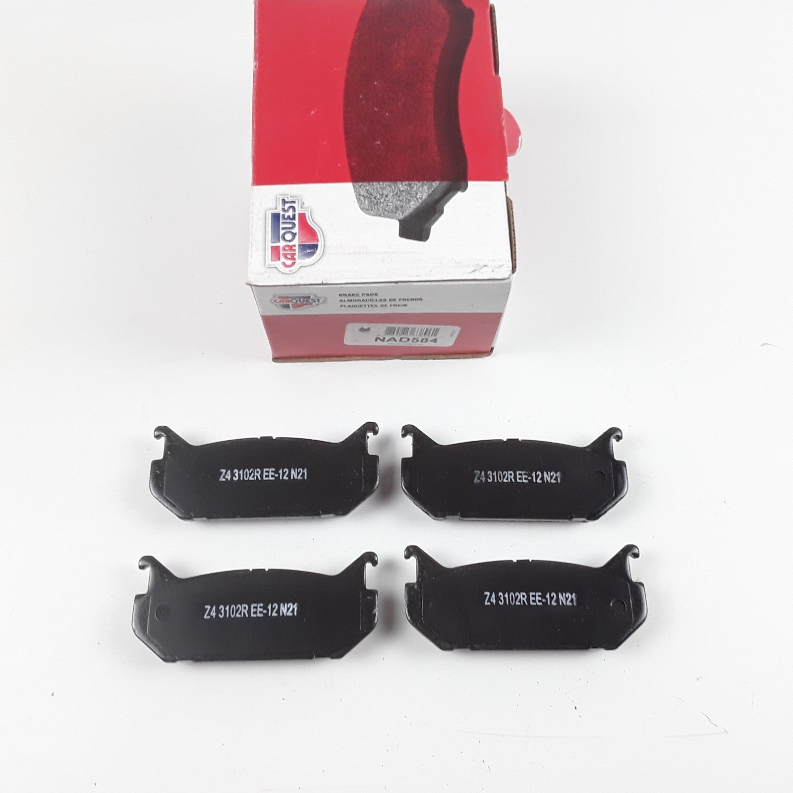 Carquest NAD584 Rear Disc Brake Pad Set Fits Ford Probe 1993 1994 1995 1996 1997