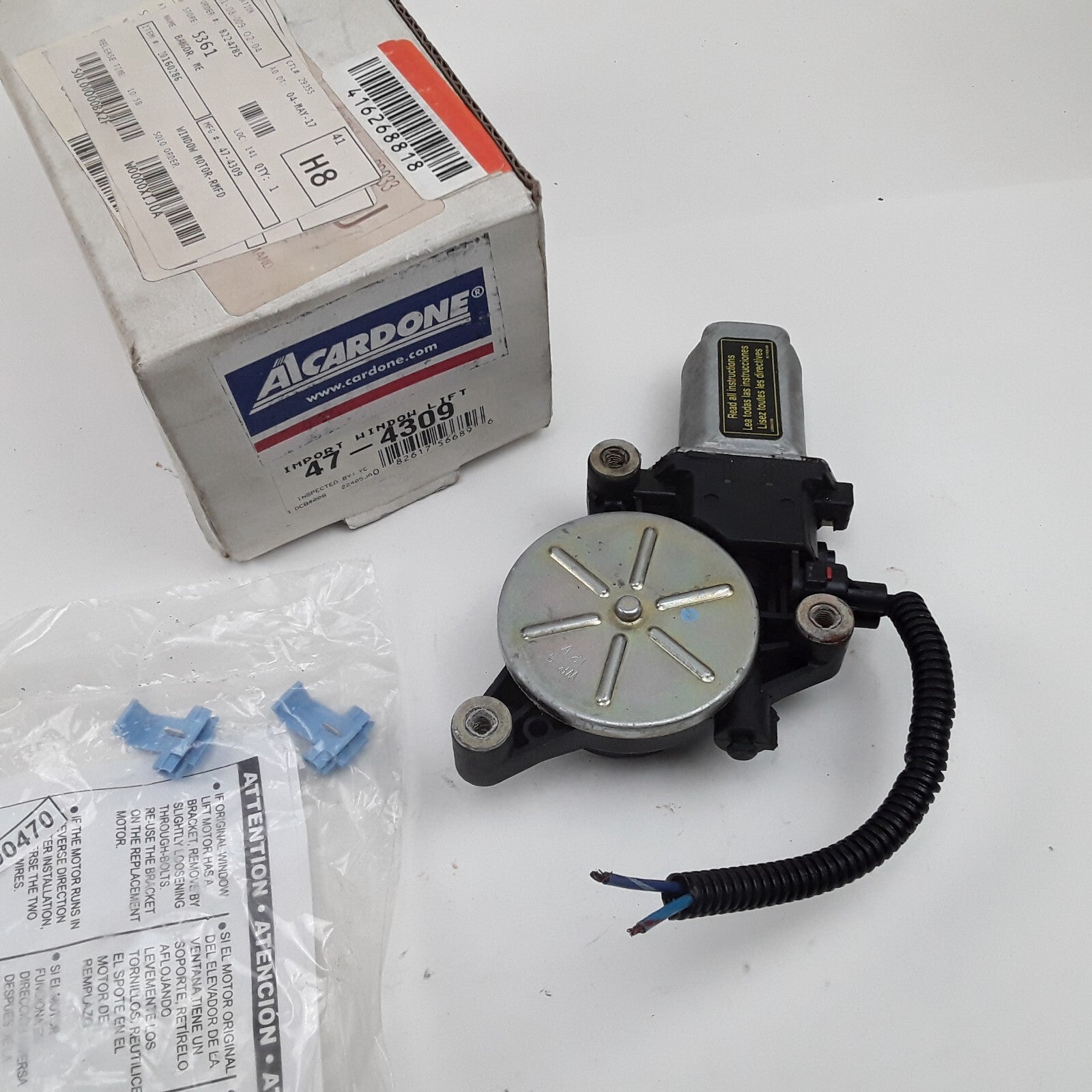 Power Window Motor Rear Left Fits Acura MDX Honda Civic 2001 2002 2003 2004 2005