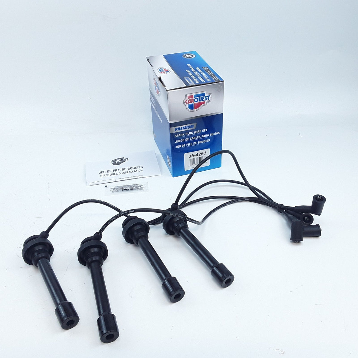 Spark Plug Wire Set Fits Mitsubishi Eclipse 1996 1997 1998 1999 Carquest 35-4263
