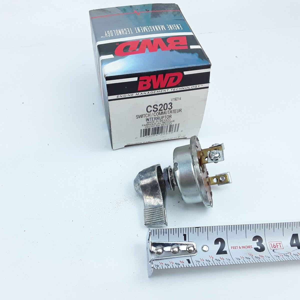 BWD CS203 Ignition Starter Switch Replaces KSI24 SW8062 95033BX CS203 19140176