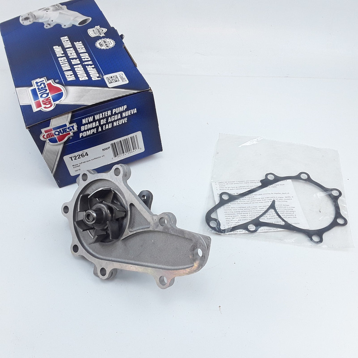Carquest T2264 Engine Water Pump Fits Mazda RX-8 (2004 2005 2006 2007 2008)