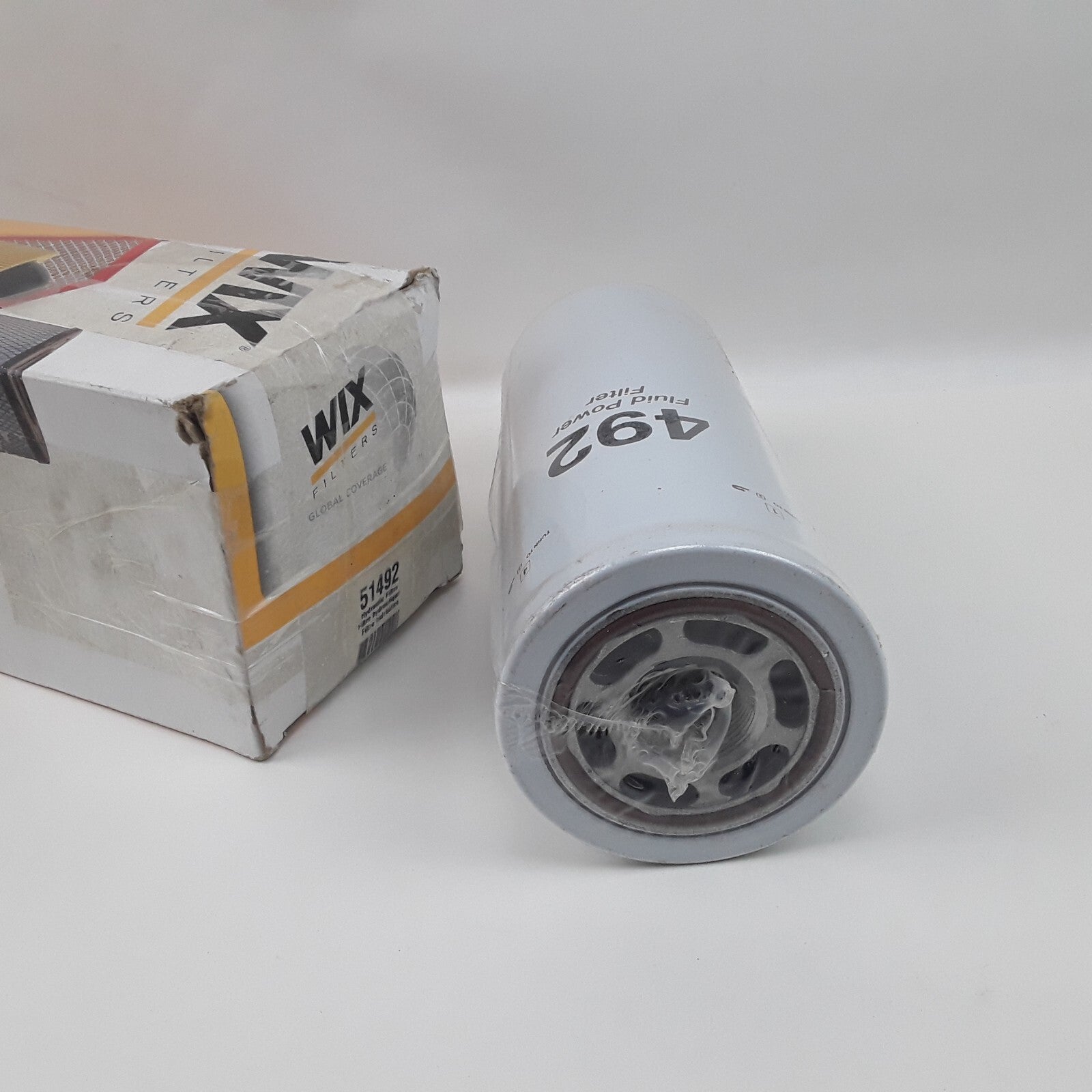 Wix 51492 492 Spin-On Hydraulic Filter Construct Heavy Duty High Performance