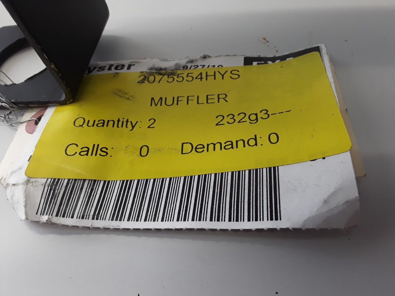 Forklift Hyster Muffler Exhaust 2075554 8528504 Fast Free Shipping - HotCarParts
