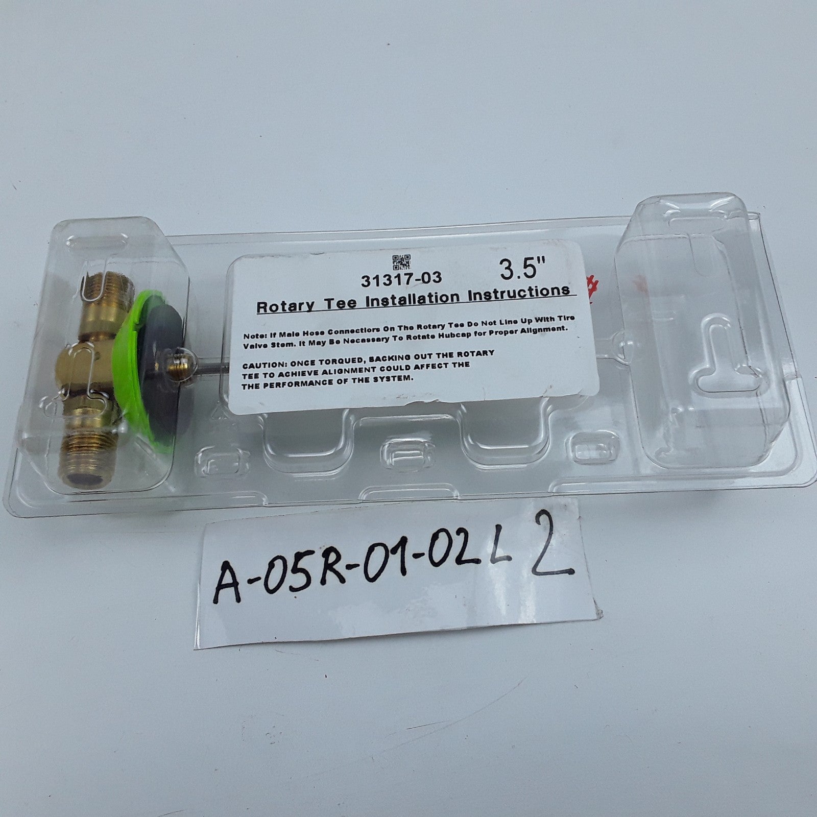 Meritor 3131703 Tire Inflation System Thru-Tee For Dual Tire Applications