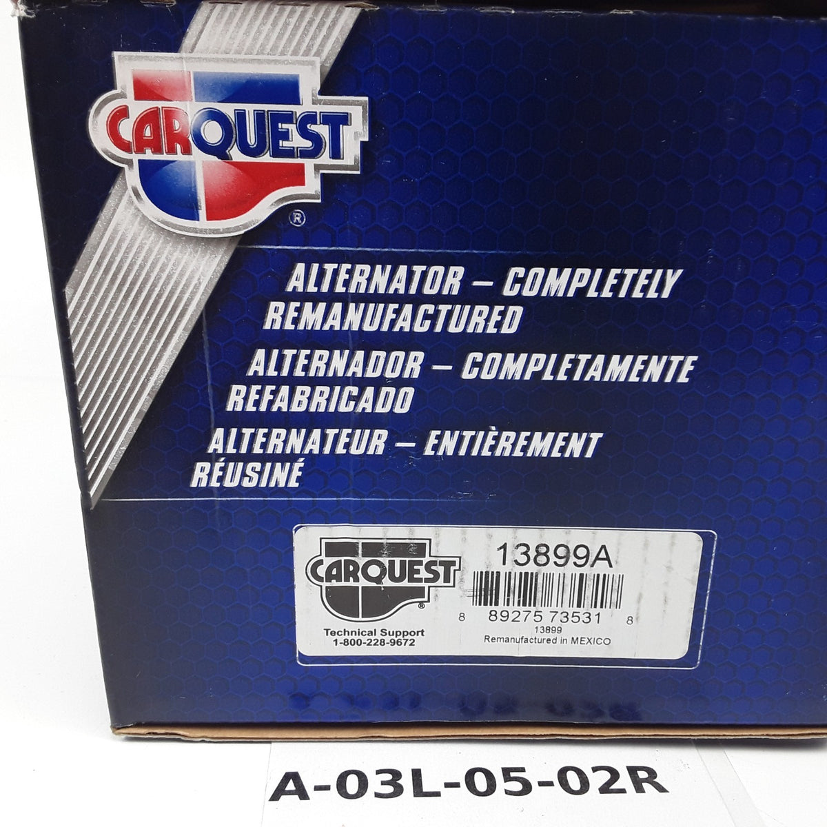 Carquest 13899A Alternator Remanufactured Fits Dodge Dakota (2001-2002) 2.5L-L4