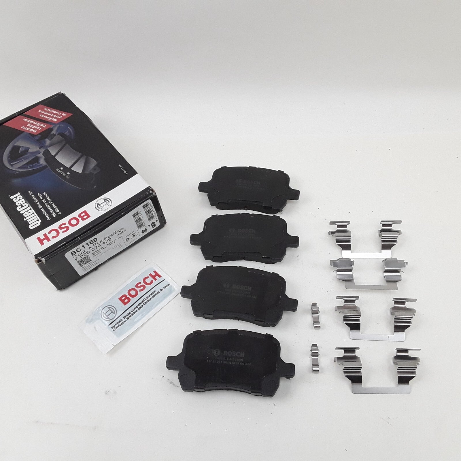 Bosch BC1160 Front Disc Brake Pad Fits Saturn Pontiac Chevrolet (2006-2012)