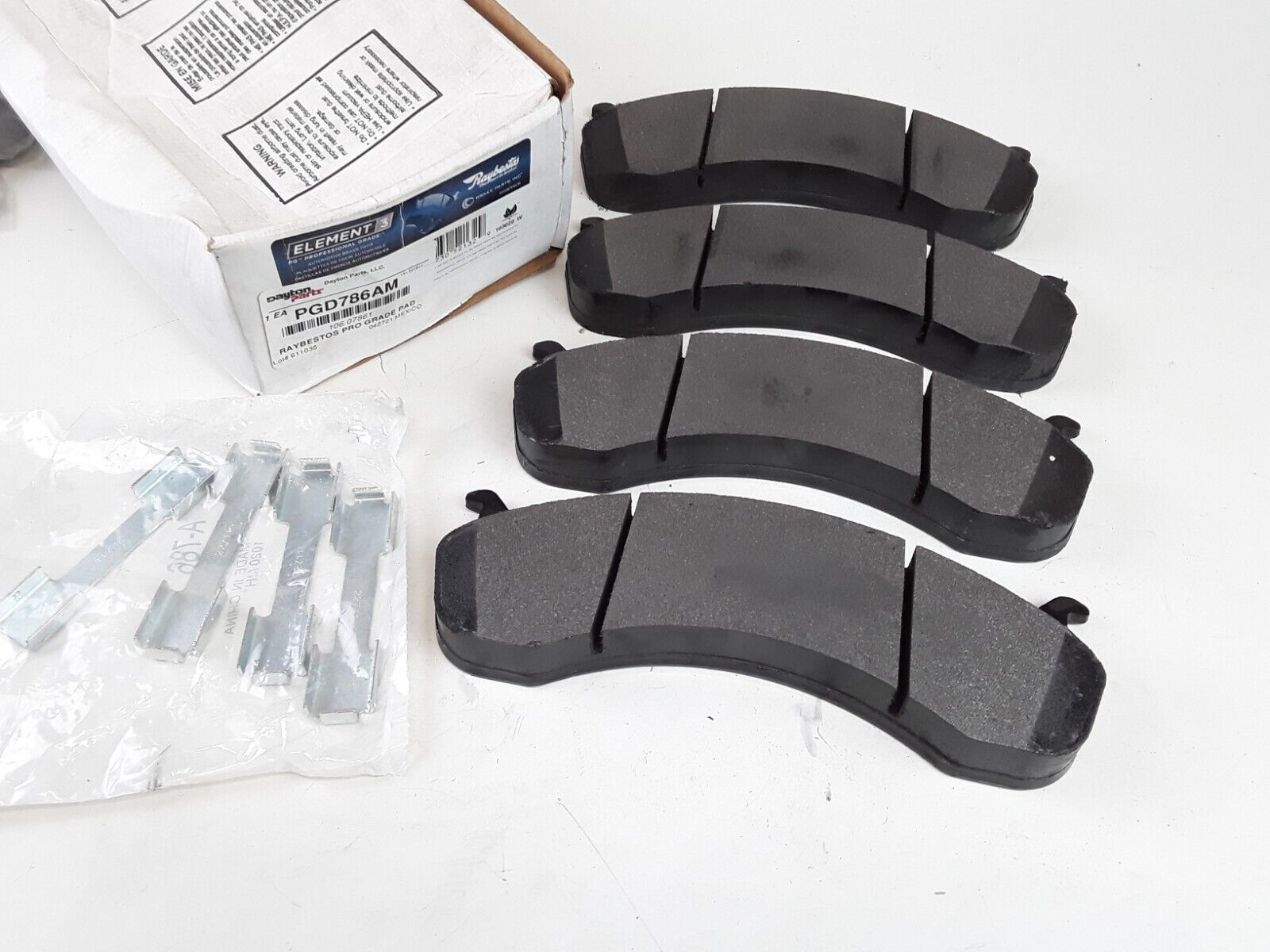 Truck Disc Brake Pad Set-Element3 Metallic Raybestos PGD786AM Fast Free Shipping - HotCarParts