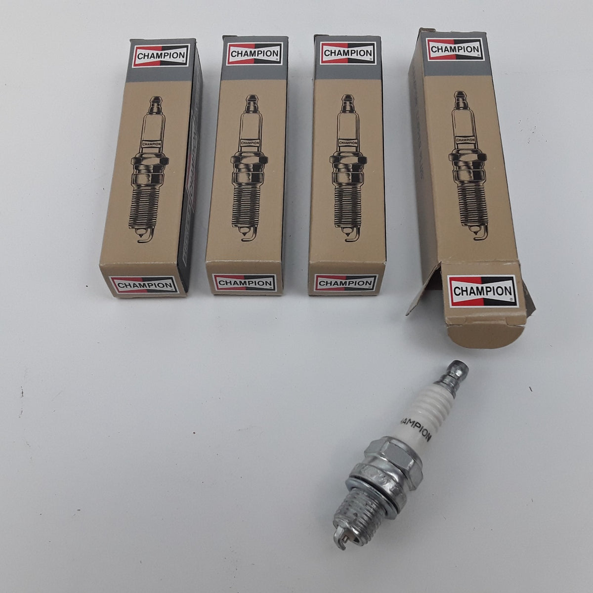 Spark Plugs Set of 4 Fits Honda ST90 S90 CL90 Scrambler 1965, 1967, 1973-1975