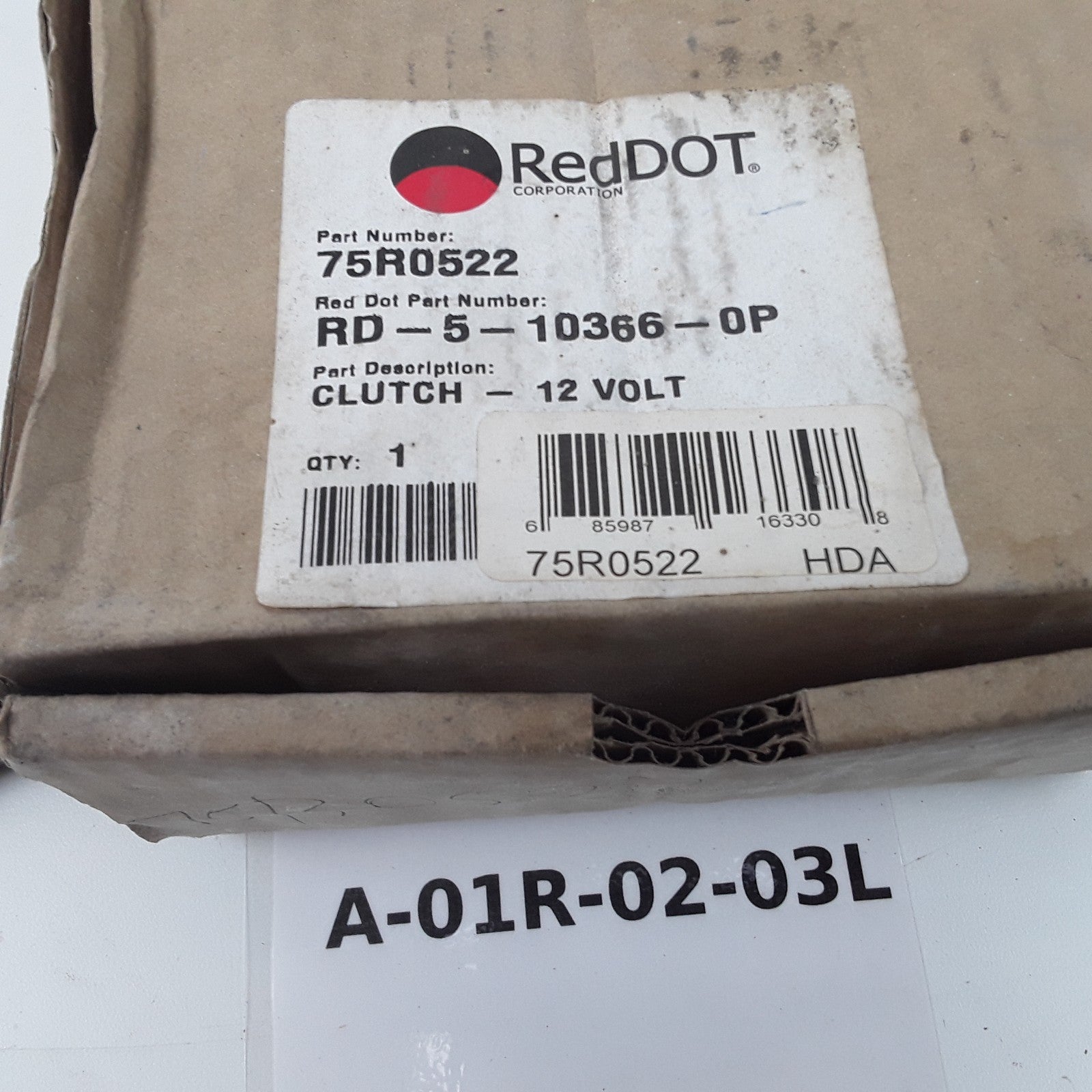 Red Dot 75R0522 Clutch Assembly w/ Coil Fits Ford F-550 Super Duty (1999-2017)