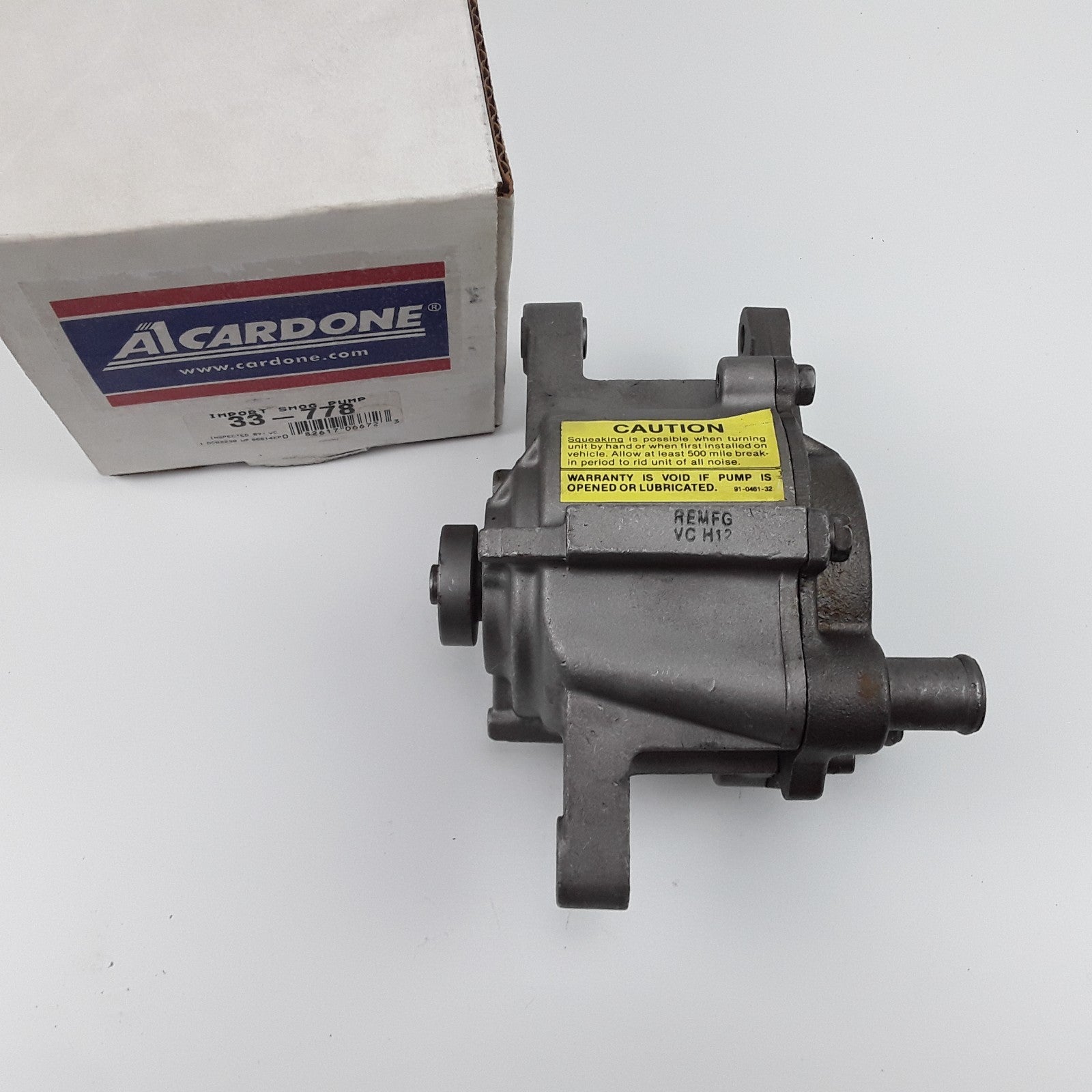 Cardone 33-778 Secondary Air Injection Pump Fits Toyota Pickup (1988 - 1990)