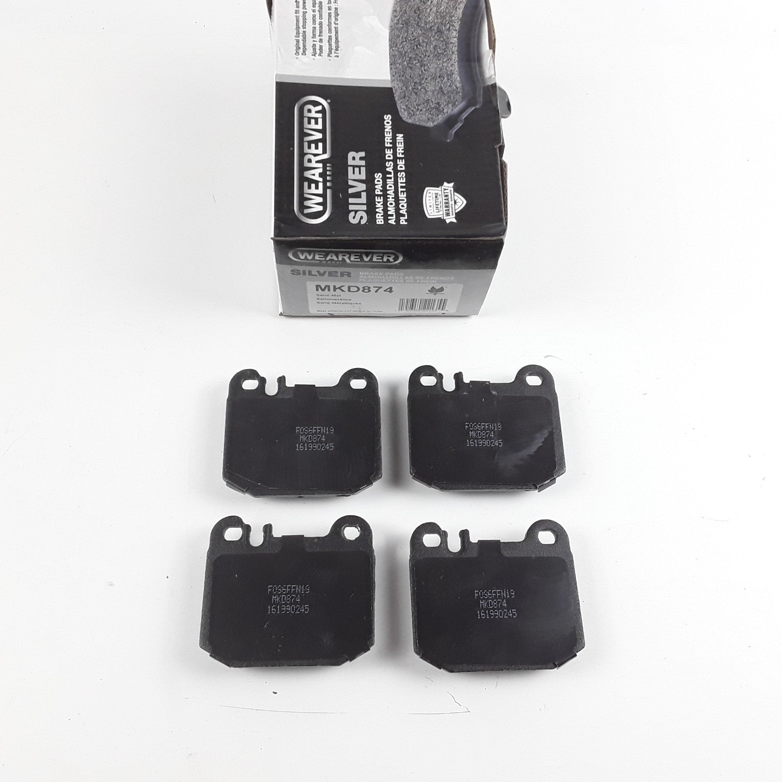 Rear Brake Pads Semi-Metallic Fits Mercedes-Benz ML500 2002 2003 2004 2005