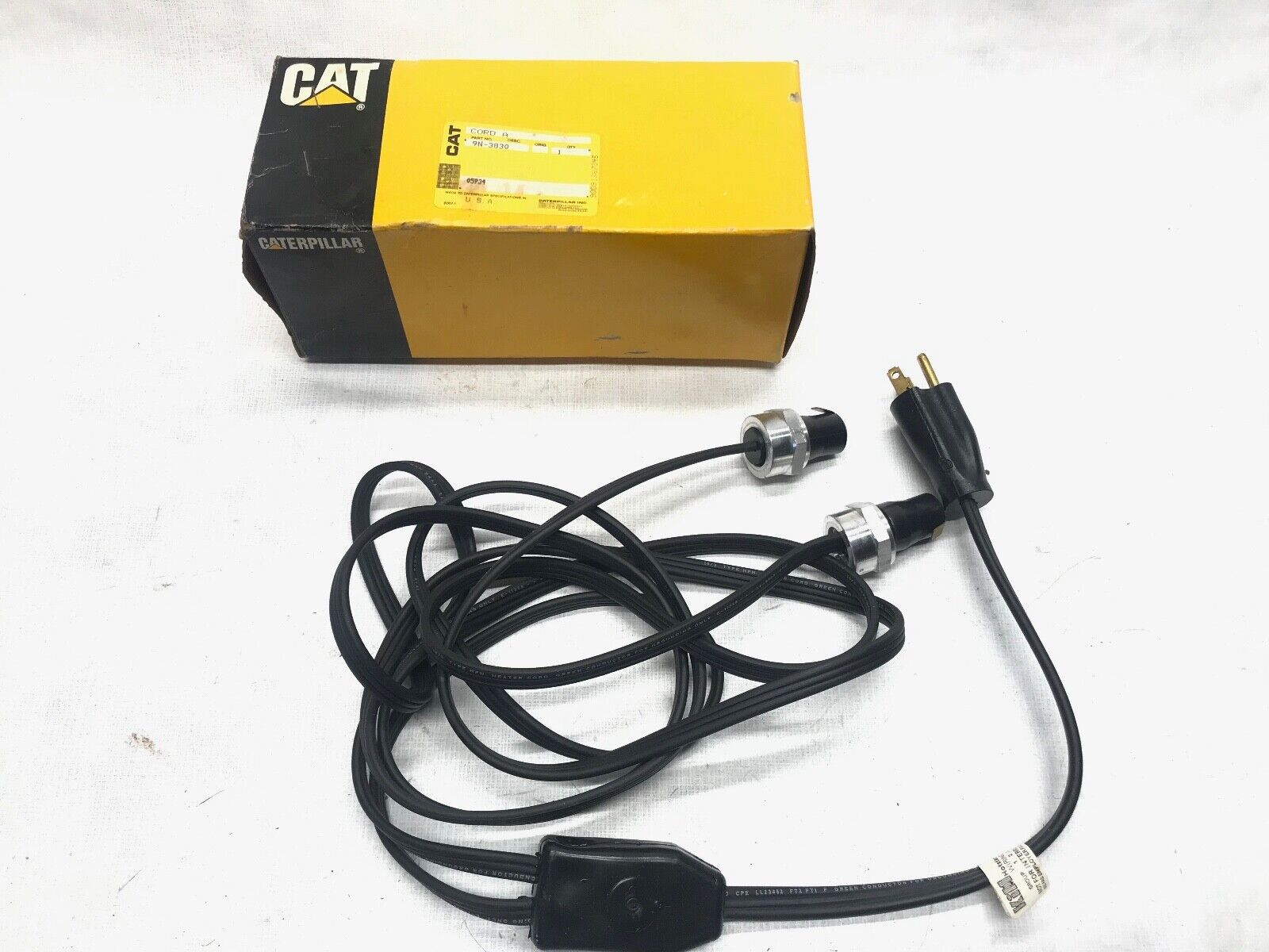 GENUINE CAT Caterpillar Wires Heater Cord 9N-3830 FAST FREE SHIPPING - HotCarParts