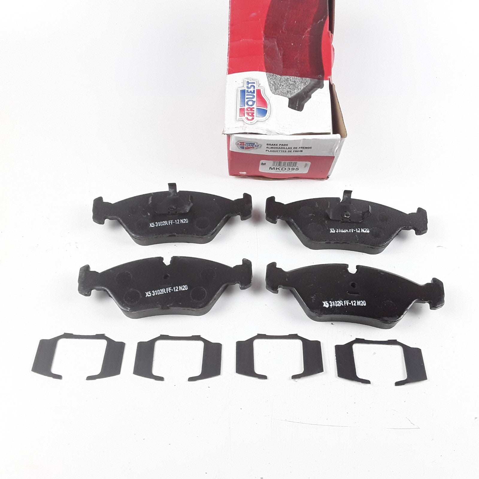 Disc Brake Pad Set Front Fits BMW 524TD 1985-1986, 528e 1982 1983 1984-1987 1988