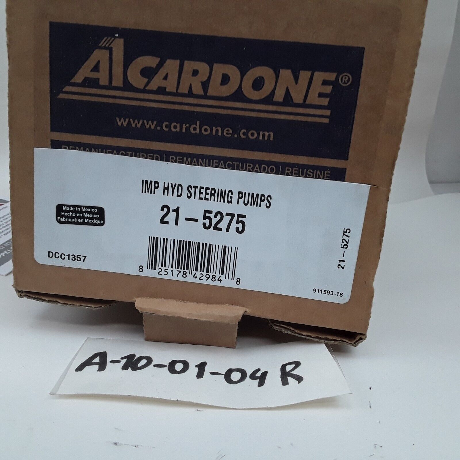 Cardone 21-5275 Power Steering Pump-GT Reman For 2000-2005 Toyota Celica