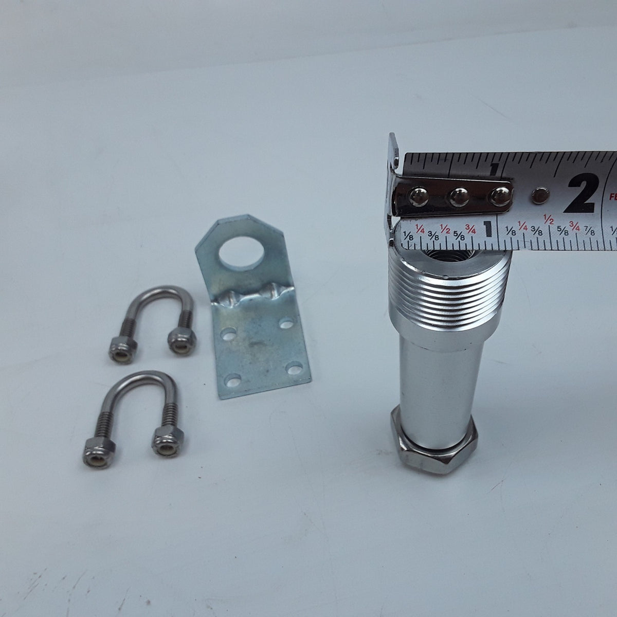 Strobe & Beacon Mounting Brackets For Mirror Bracketry, w/ 1in. Built-In Mount