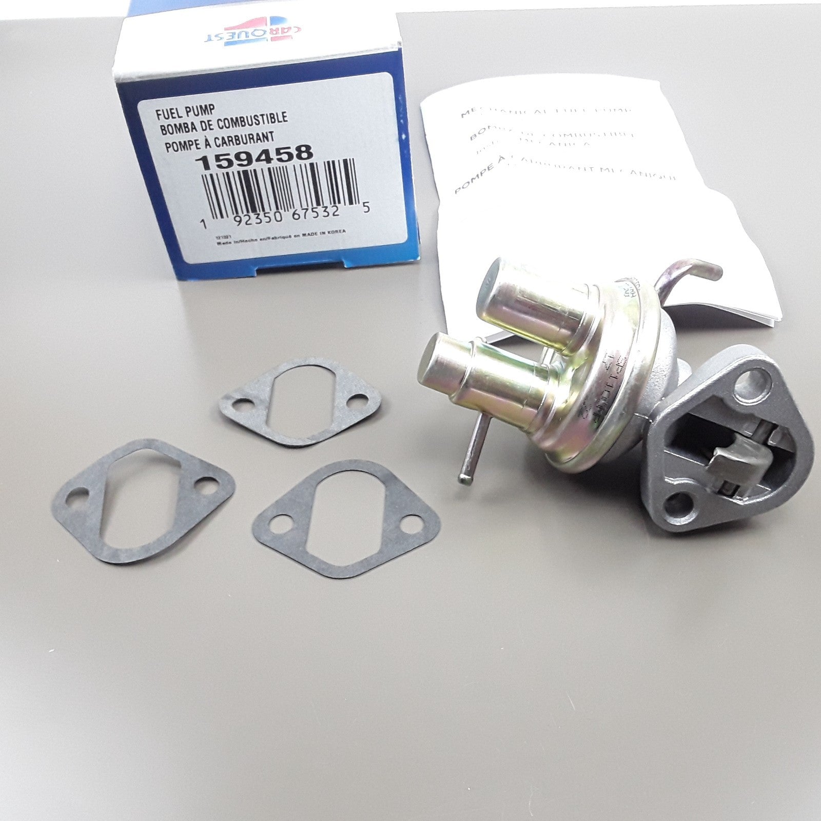 Carquest 159458 Mechanical Fuel Pump Fits Suzuki Samurai 1986 1987 1988 1989 1.3