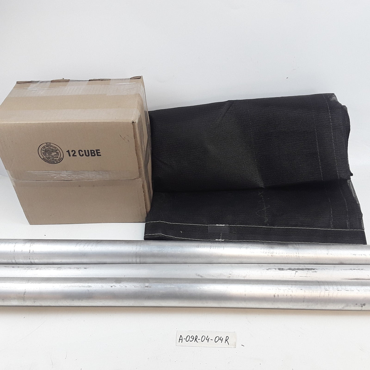 Mountain Tarp Landscape 6' x 10' Mesh Tarp System Kit Manual Hand Crank