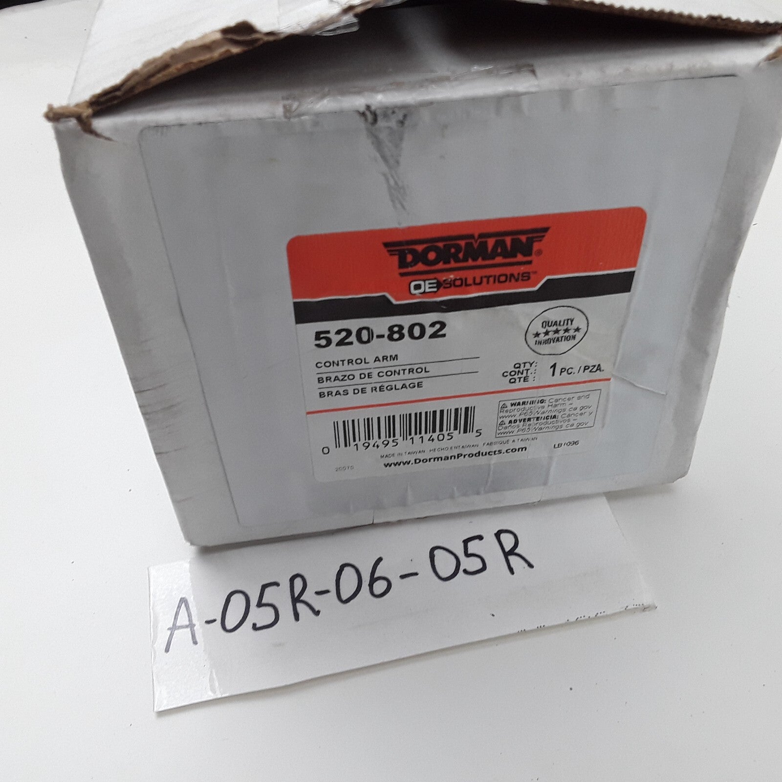 Dorman 520-802 Front Right Suspension Control Arm Fits Daewoo Nubira (2000-2002)