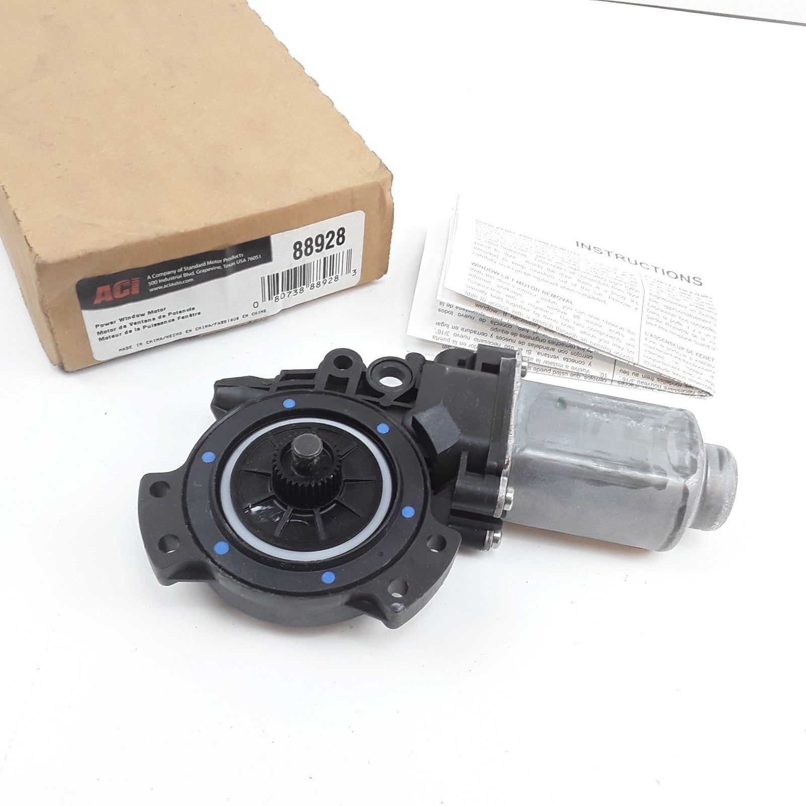 ACI 88928 Rear Left Power Window Motor Fits Hyundai Santa Fe 2007 2008 2009-2012
