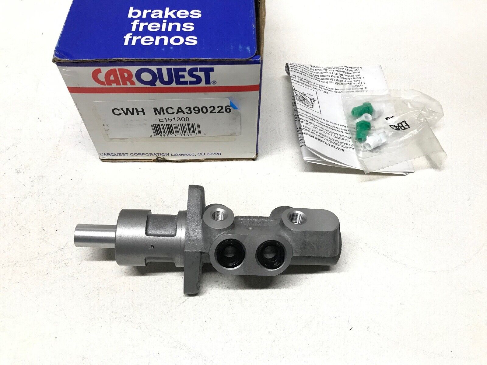 Brake Master Cylinder CARQUEST MCA390226 for Contour, Mystique FAST SHIPPING - HotCarParts