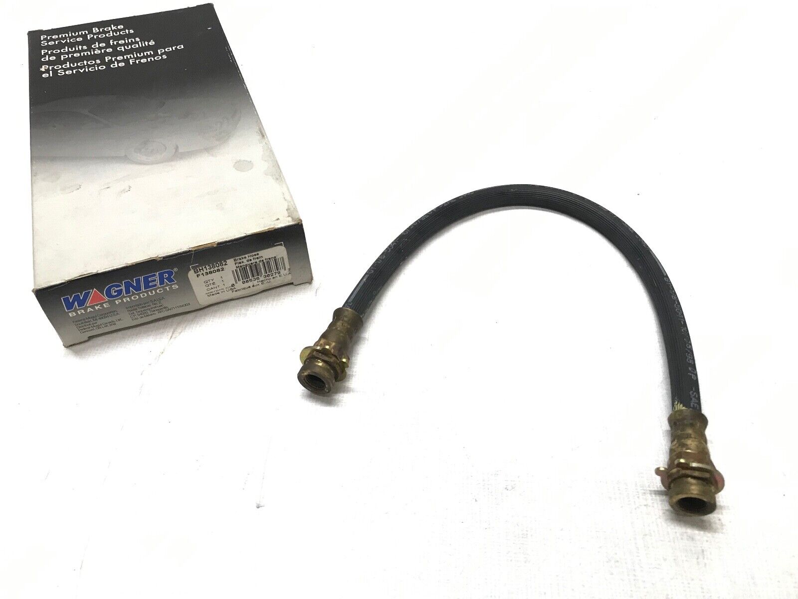 Brake Hydraulic Hose-Hose Wagner BH138082 - HotCarParts