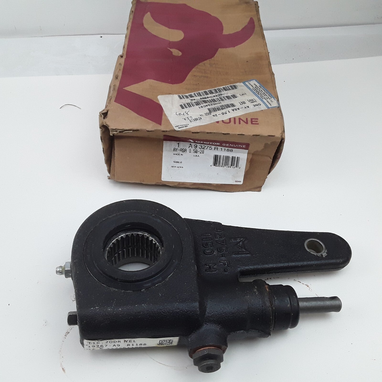 Meritor A93275R1188 Car Truck Air Brake Automatic Slack Adjuster AY-ASA 1.50-28
