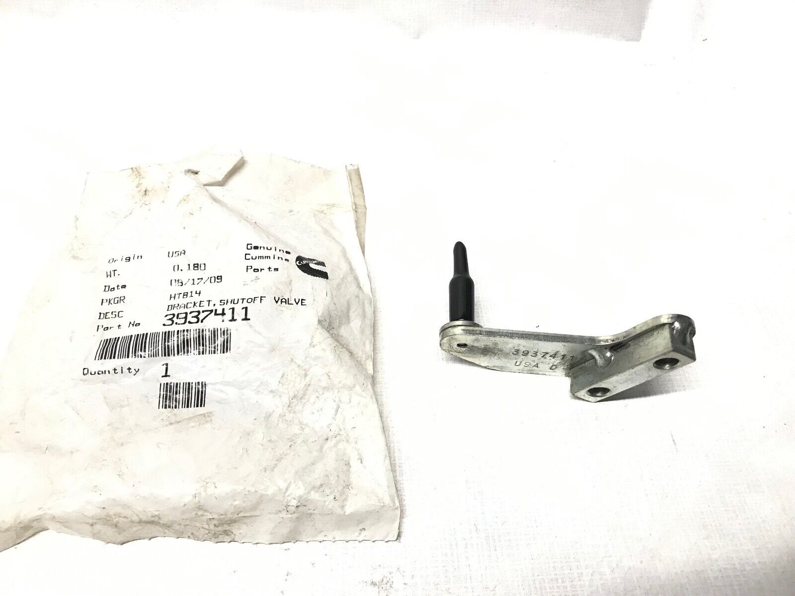 Cummins BRACKET,SHUTOFF VALVE 3937411 - HotCarParts