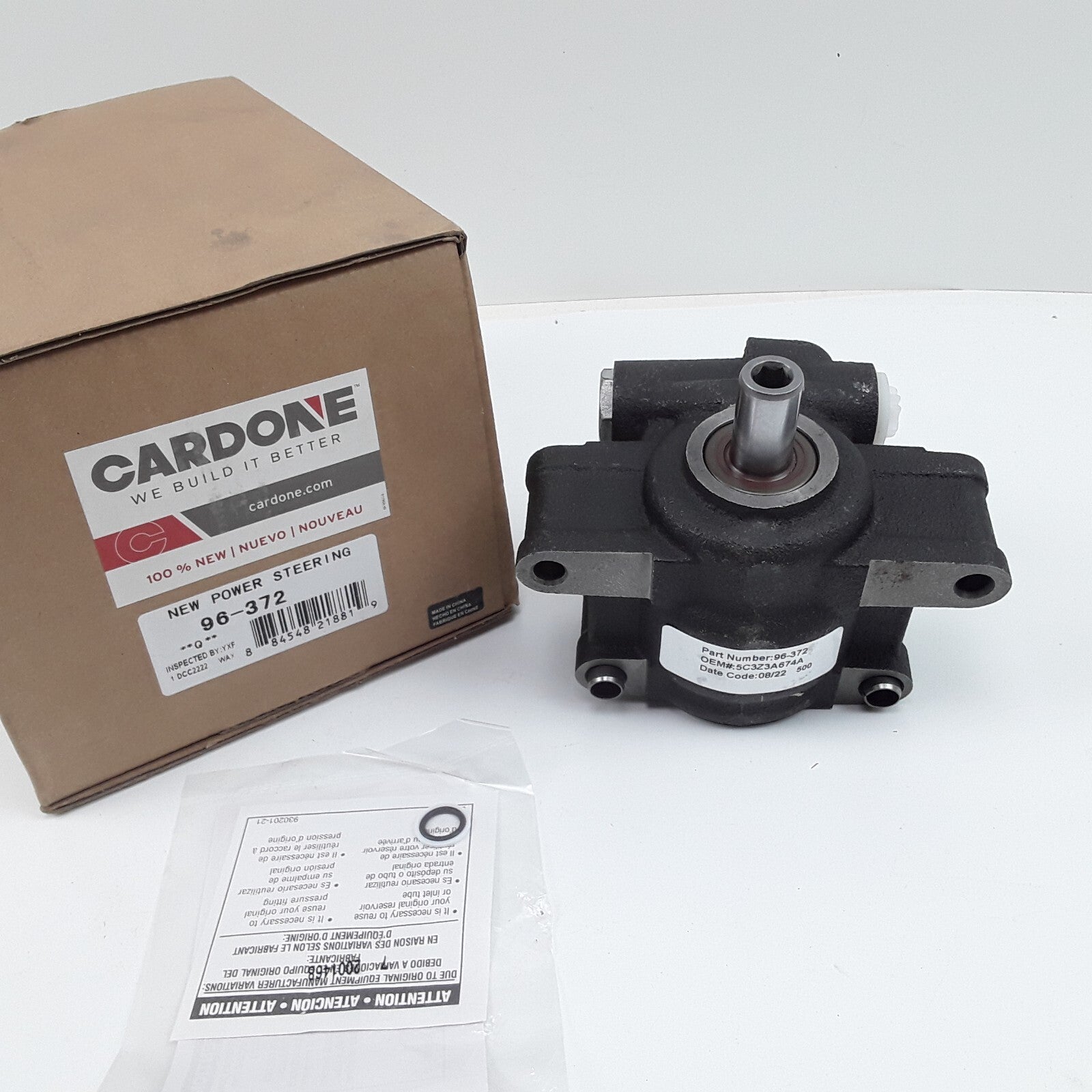 Power Steering Pump Fits Ford F-250 Super Duty 2005-2010 Excursion 2004-2005
