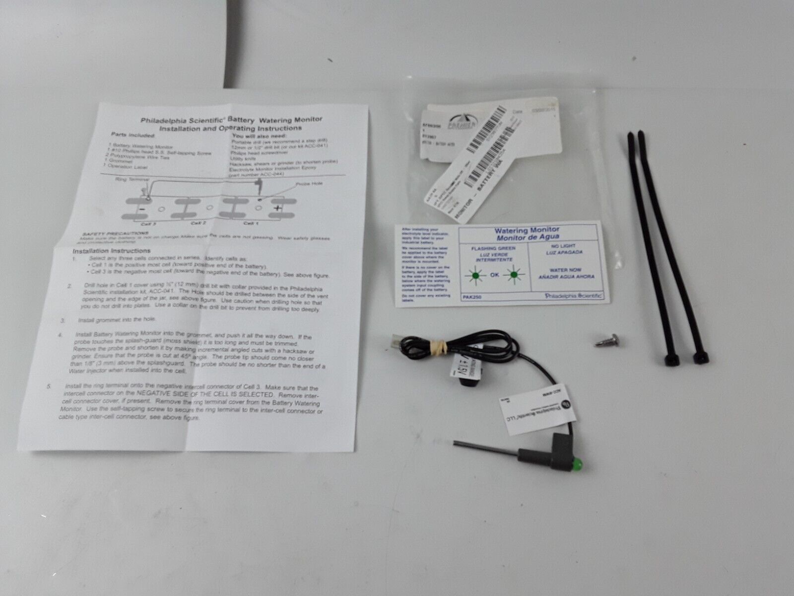 Sy2907 Forklift Monitor Battery Water SY 2907 Fast Free Shipping - HotCarParts