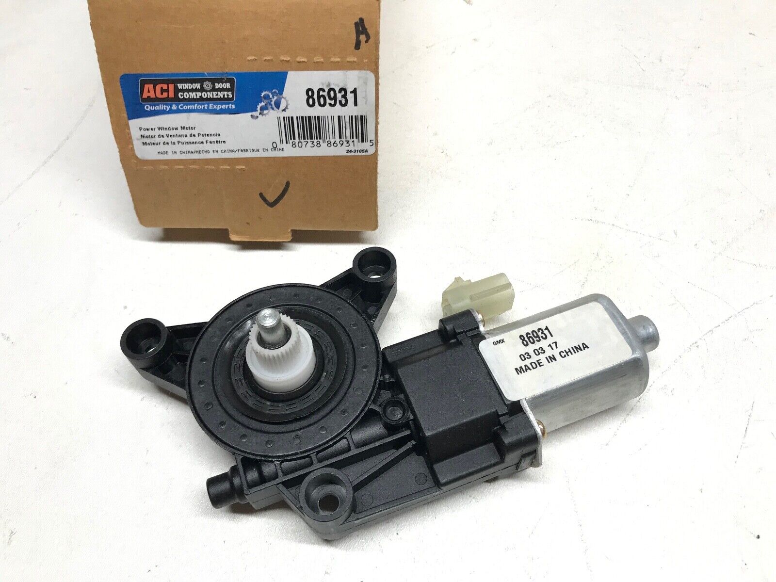 Power Window Motor ACI/Maxair 86931 for Chrysler, Dodge, Volkswagen FAST SHIPP - HotCarParts