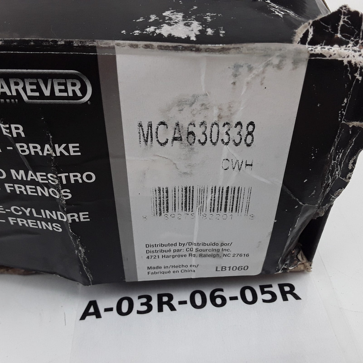 Wearever MCA630338 Brake Master Cylinder Fits Ford Focus (2000 2001 2002)