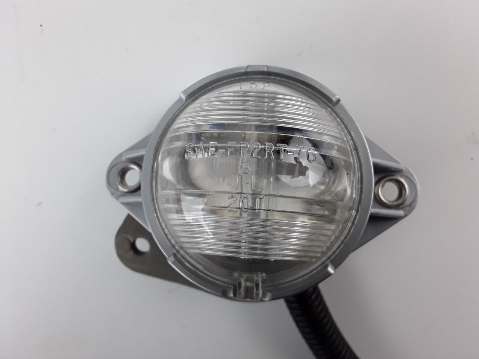 Dome Light Round Clear For Truck , Trailer 12 V Volt Hardwired Truck-Lite 20302 - HotCarParts